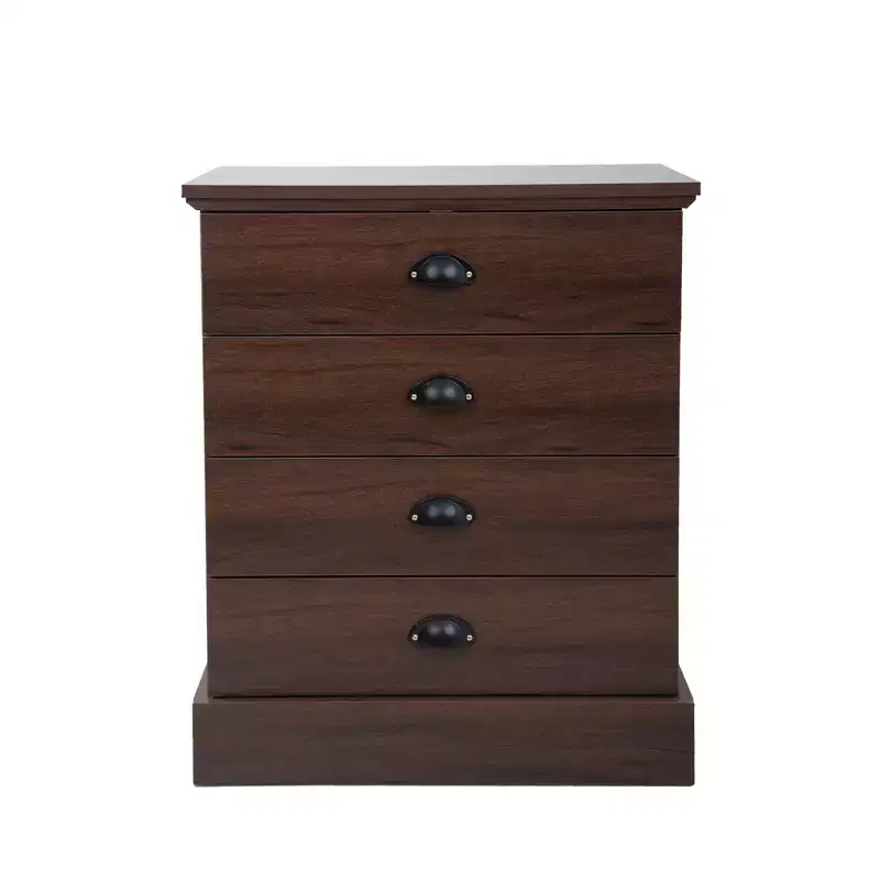 AndMakers 4-Drawer Wood Nightstand