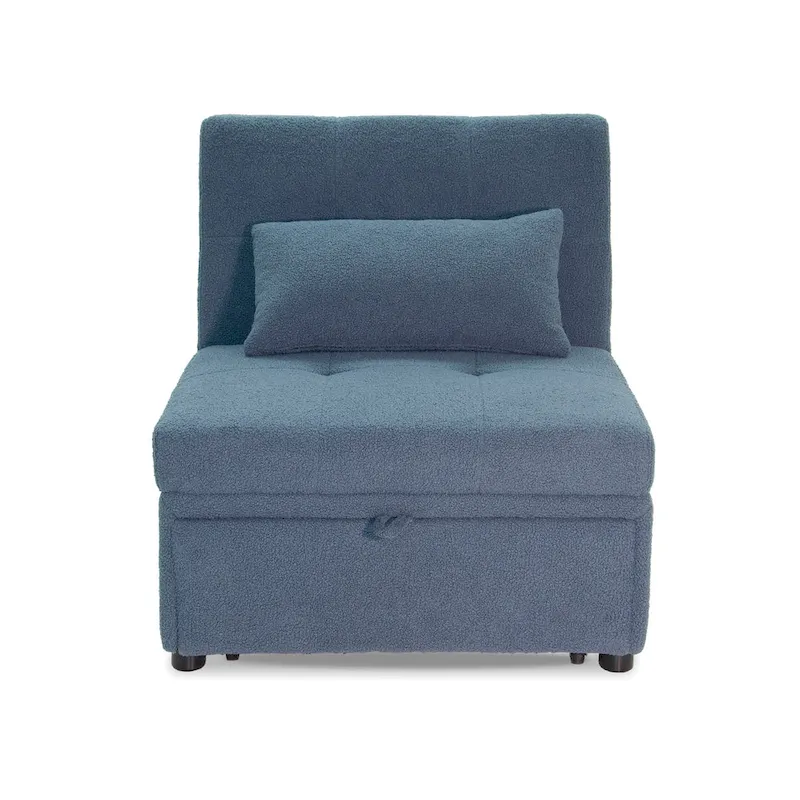 Poundex Convertible Sofa