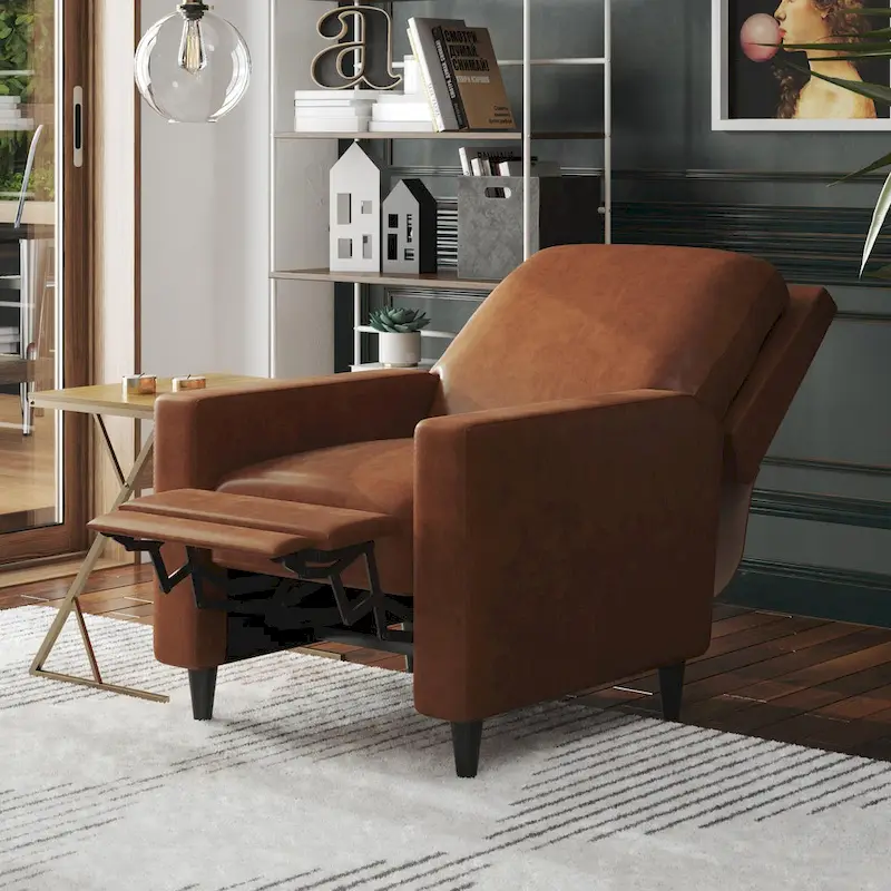 The Novogratz Lana Pushback Recliner