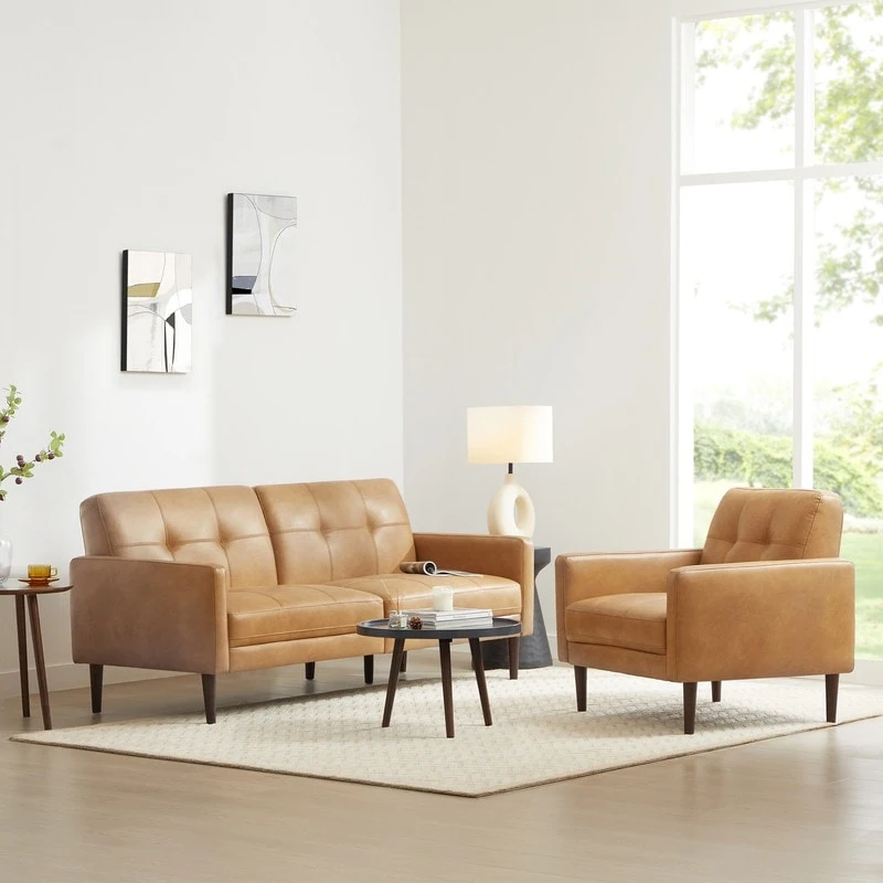 Ally Mid-Century Sofa Couch Set