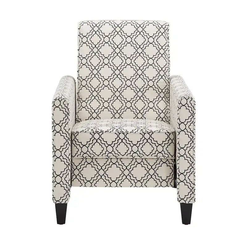 Tabitha Fabric Push Back Recliner by iNSPIRE Q Modern