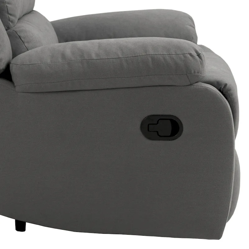 Classic and Traditional Manual Recliner Chair Single Sofa