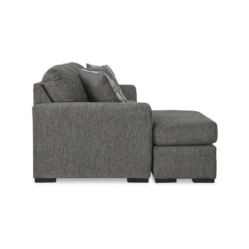 Signature Design by Ashley Gardiner Pewter Sofa Chaise - 101W x 63D x 40H