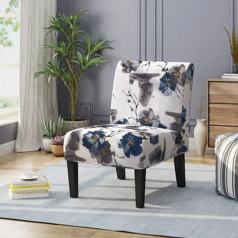 Kassi Contemporary Slipper Accent Chair by Christopher Knight Home