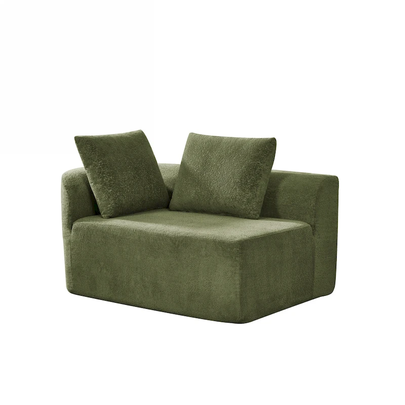 Christopher Knight Home - Olivia Curved Foam Sofa Set - 116L