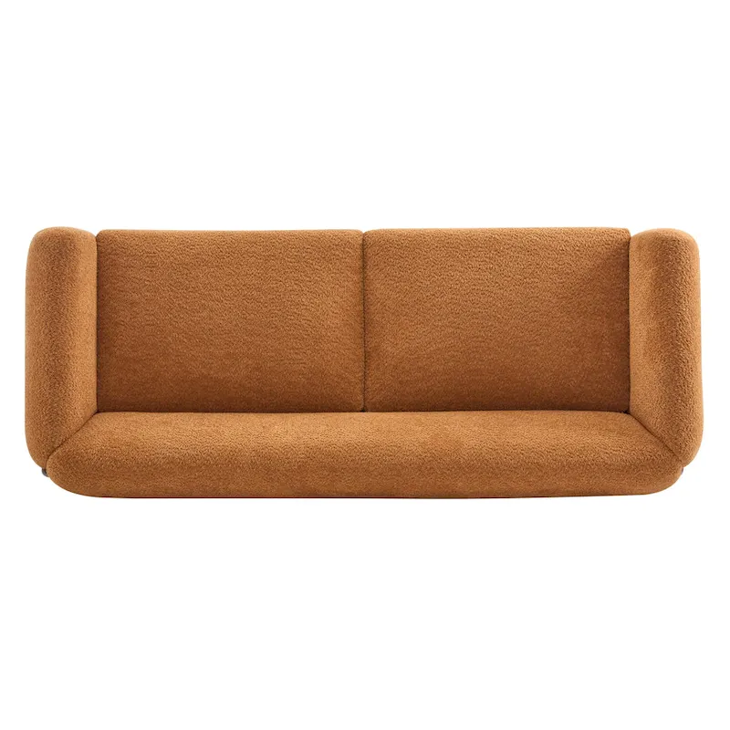 Alma Upholstered Boucle 3-Seat Sofa by Christopher Knight Home