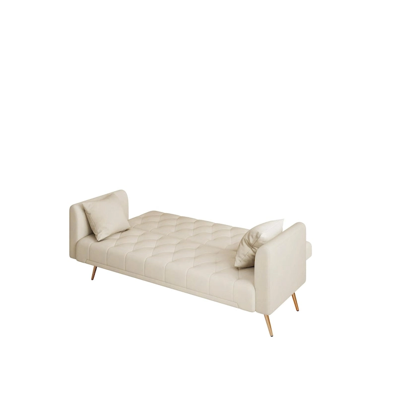 71 Convertible Double Folding Living Room Sofa Bed
