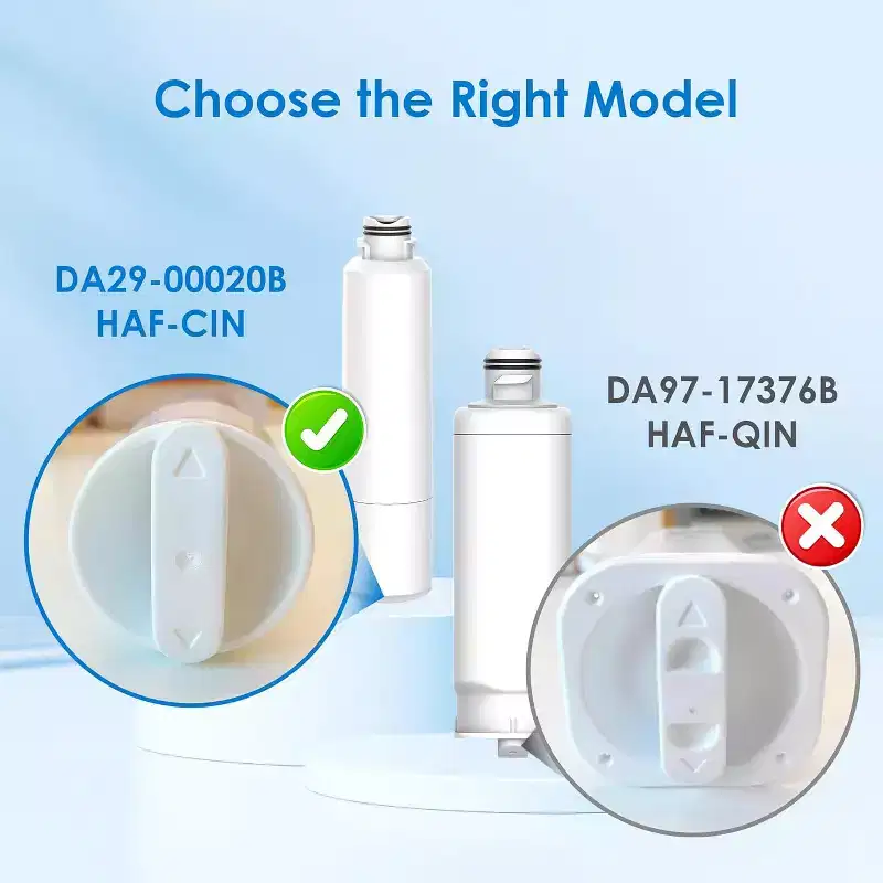 Waterdrop NSF 53and42 Certified DA29-00020B Refrigerator Water Filter, Compatible with Samsung DA29-00020B, DA29-00020A, Pack of 3