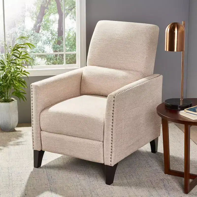 Contemporary Push Back Recliner