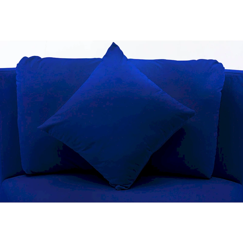 136 Velvet Semicircle couch Modular Curve Sectional Sofa