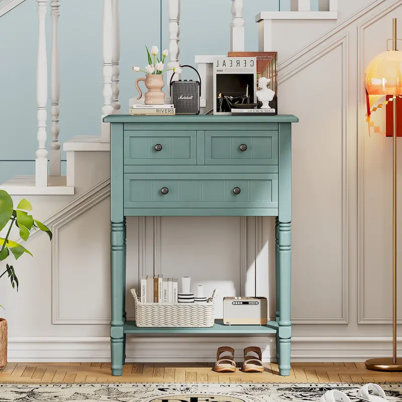 Narrow Console Table Slim Sofa Table