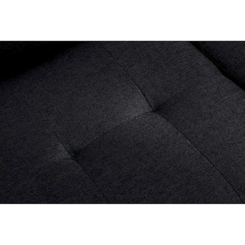 Living room sofa with convertible chaise longue