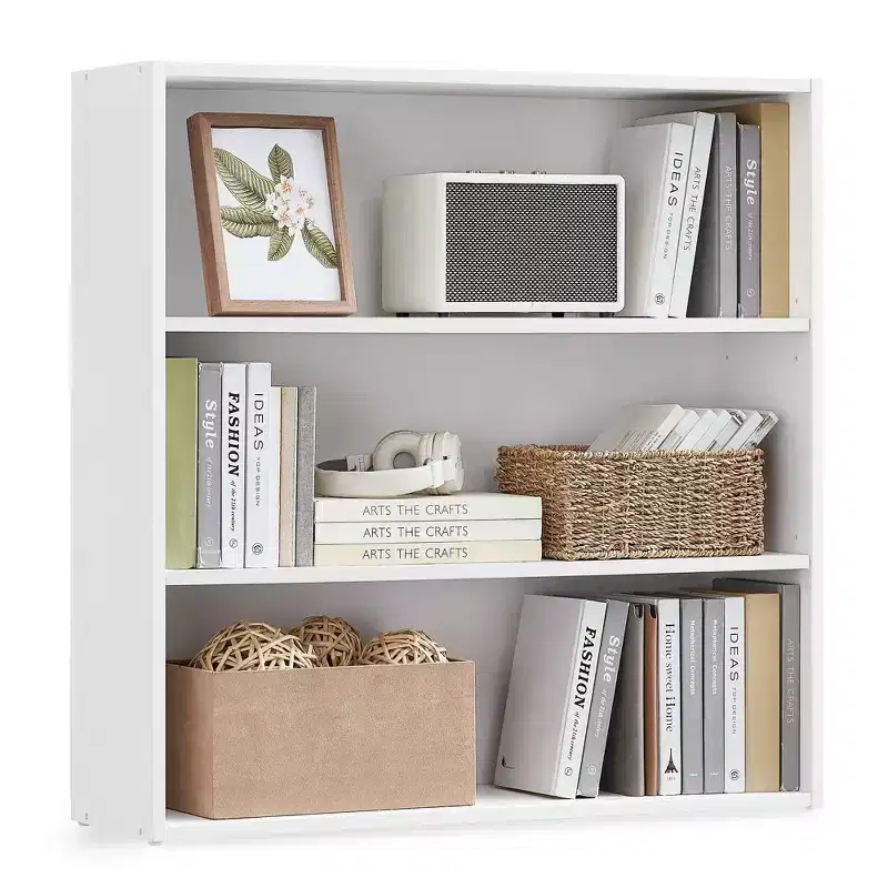 3/5-Tier Open Bookshelf with Adjustable Shelves, Floor Standing