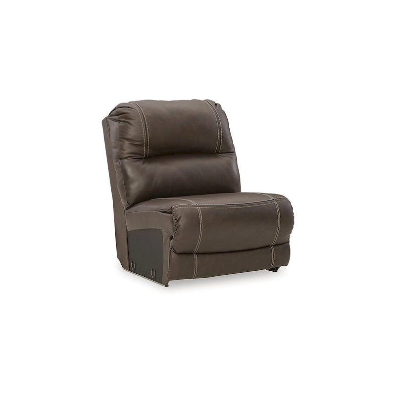 Signature Design by Ashley Dunleith Brown 5-Piece Power Reclining Sectional - 123W x 123D x 43H