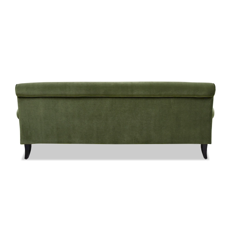 Alana Lawson 88 Inch Living Room Sofa  Three Cushion Couch with Rolled Arms and Tight Back  Minimal Assembly Required