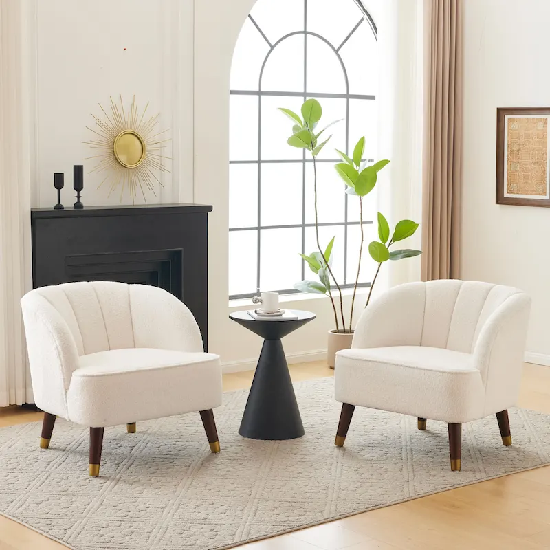 Modern Upholstered Club Chair