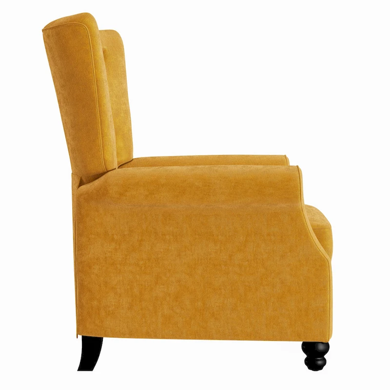 Copper Grove Plush Pushback Recliner Chairs (Set of 2)
