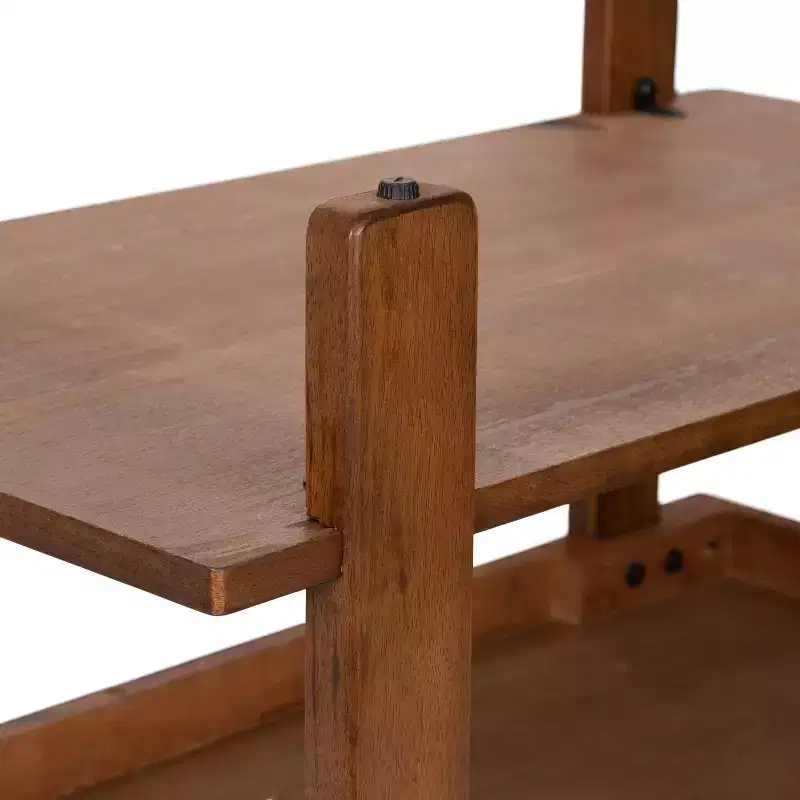 Wood Two-Tier Coffee Table 36''W x 20''D x 18.5''H