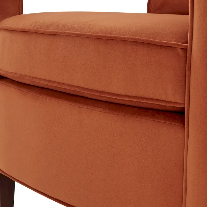 Quinn Velvet Accent Arm Chair by Greyson Living