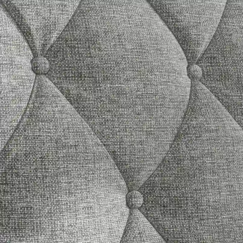 78.75 Polyester 3-Seater Sofa with Tufted Back and Cushions