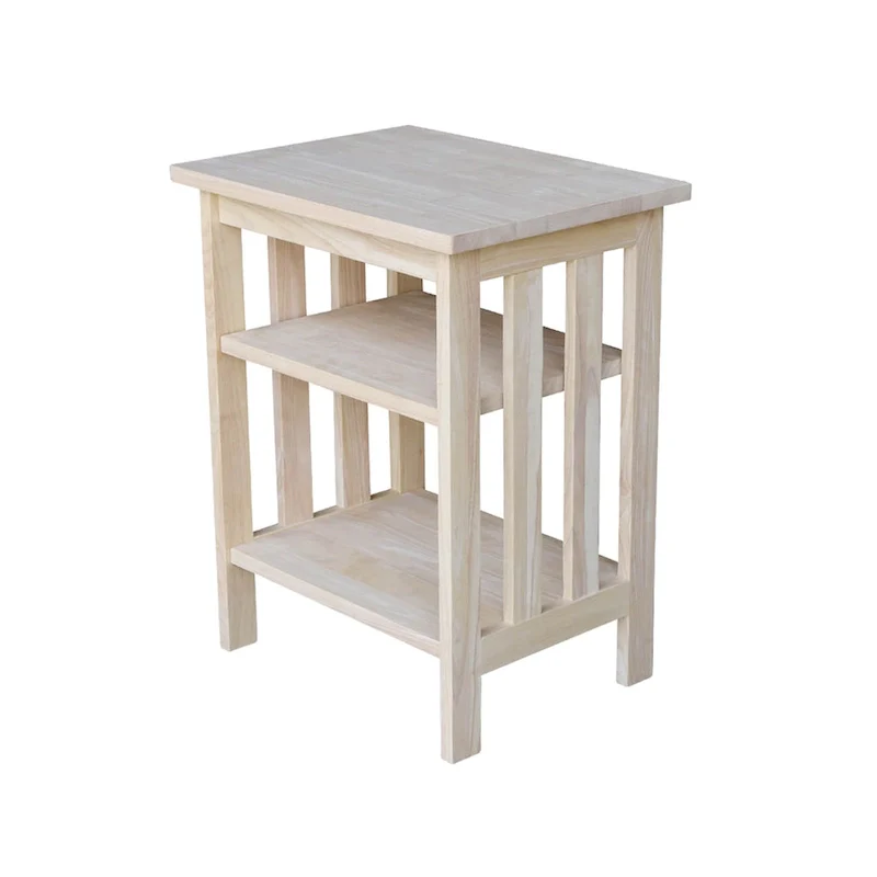 The Gray Barn Moonshine Natural Wood Printer Stand