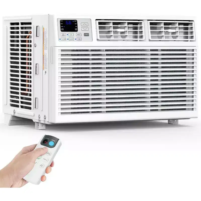 ZAFRO 12,000 BTU Window Air Conditioner Cools up to 550 Sq. ft, Ultra Quiet Window AC Unit with Remote Control