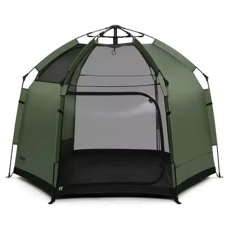 Jeep by Delta Children Hex Indoor/Outdoor Pop-Up Travel Play Yard - Olive Green