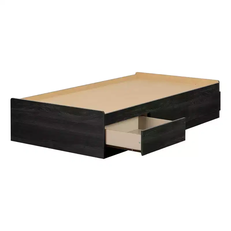 Twin Platform Bed with Storage Drawer