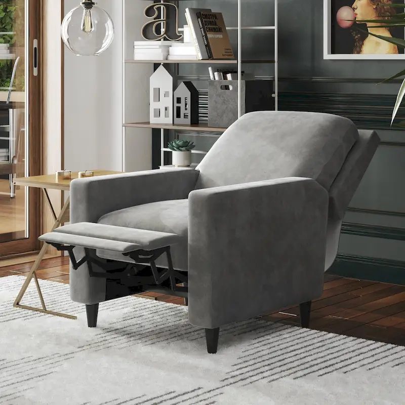 The Novogratz Lana Pushback Recliner