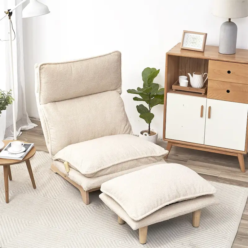 Lazy Sofa Foldable Reclining Chair