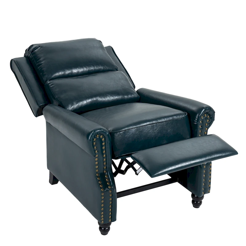 Modern Padded Seat Recliner Chair with PU Leather