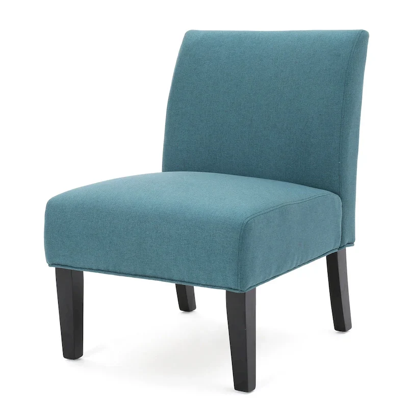 Christopher Knight Home Kassi Modern Fabric Slipper Chair - 22.50 L x 29.50 W x 32.00 H