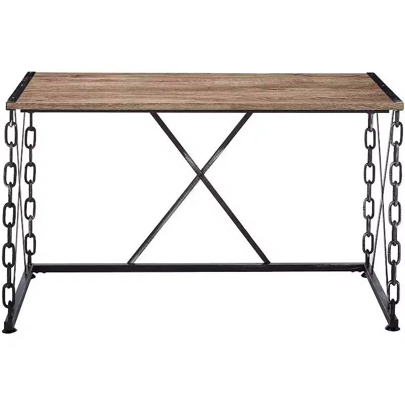 48 Brown and Black Computer Desk