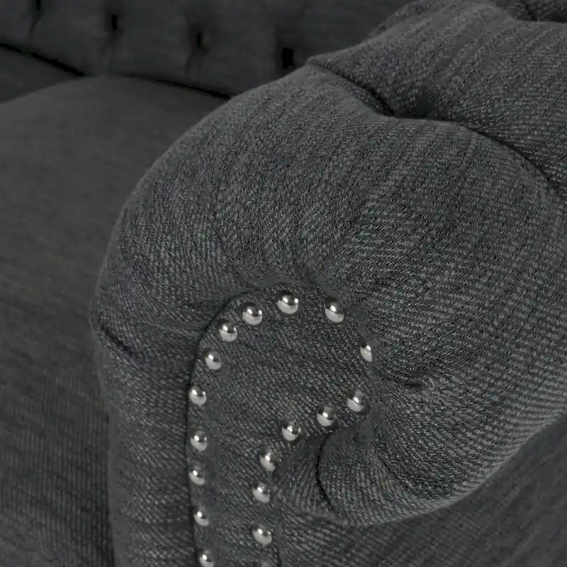 Parksley Tufted Chesterfield 3-seat Sofa by Christopher Knight Home