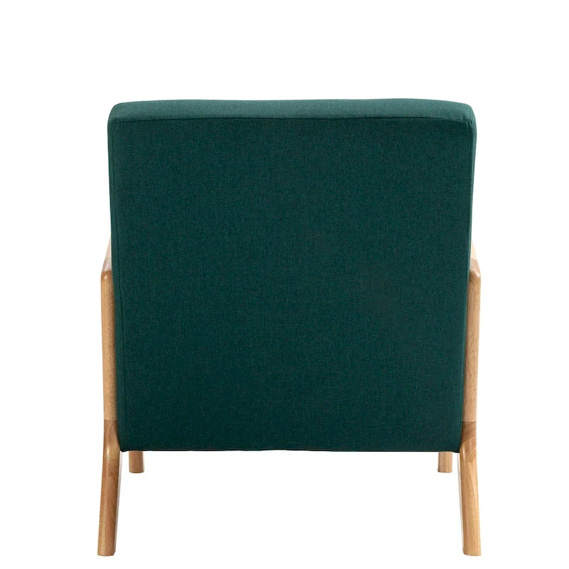 Upholstered Arm Chair with Cution Modern Side Accent Chairs - 25.8W x 28.7H x 32.3D