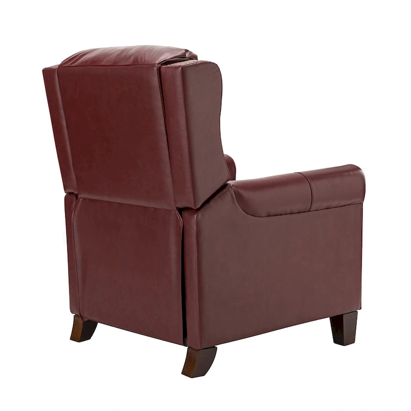 Felisa 32.48 Wide Genuine Leather Manual Recline Set of 2