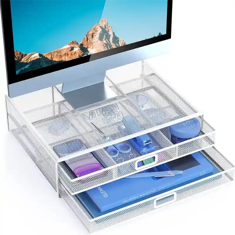2 Tier Monitor Stand - 15.75D x 12W x 4.61H