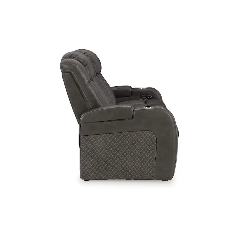 Signature Design by Ashley Fyne-Dyme Power Reclining Sofa - 85 W x 43 D x 43 H