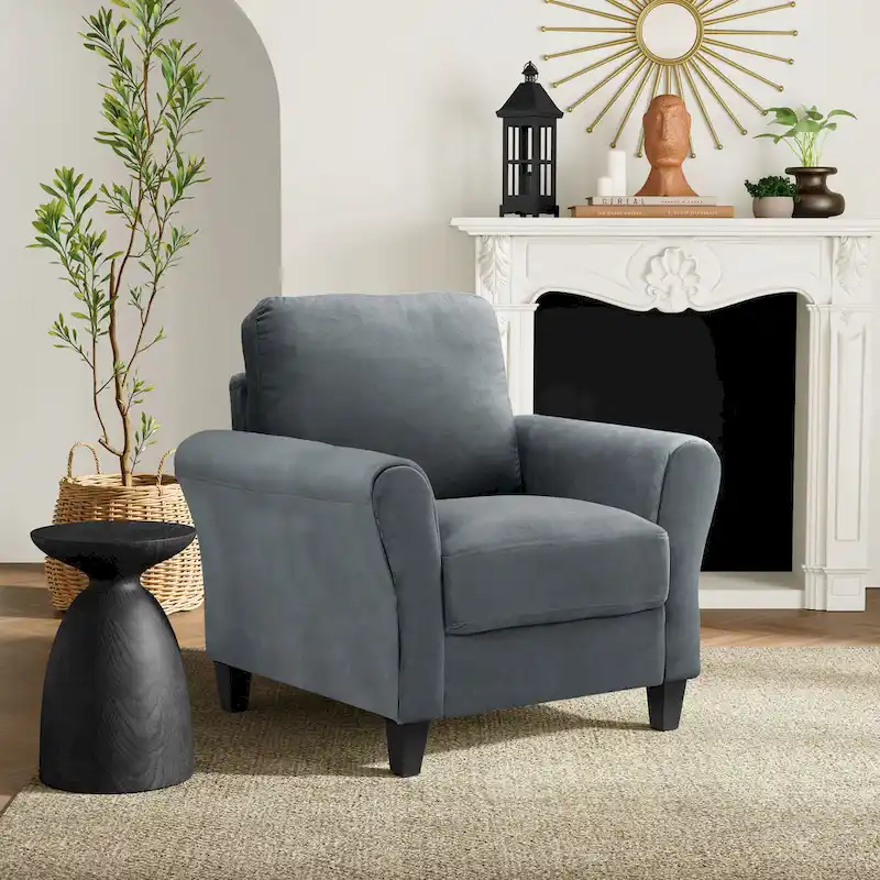 iLounge Waverly Microfiber Chair