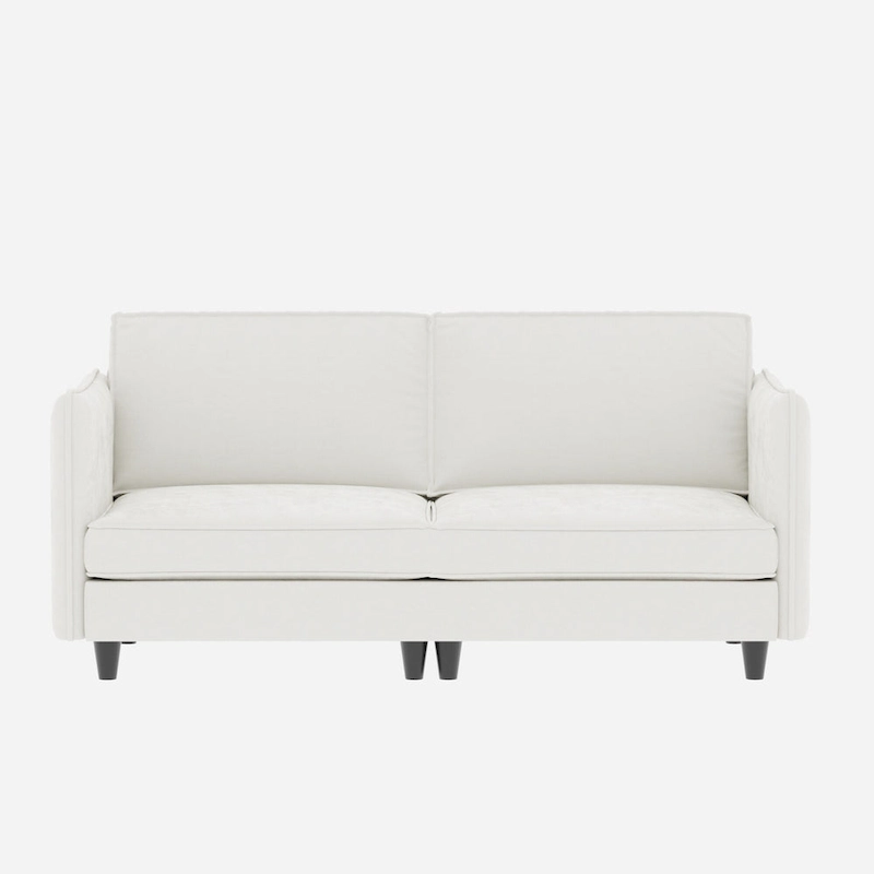 Christopher Knight Home - Hadley 74.27 Loveseat Sofa with Mid-Century Modern Design
