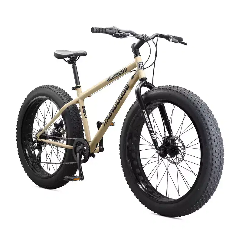 Mongoose Adult Malus 26 Fat Tire Mountain Bike