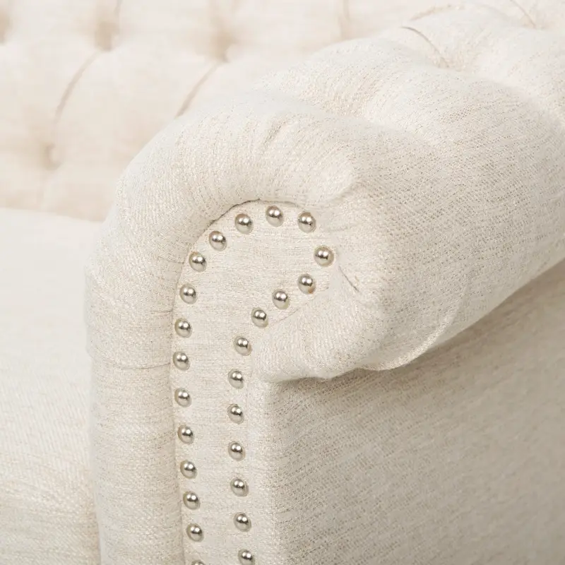 Parksley Tufted Chesterfield 3-seat Sofa by Christopher Knight Home