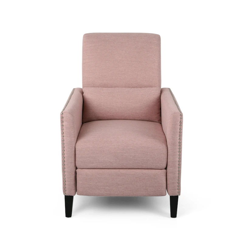 Alscot Contemporary Fabric Push Back Recliner by Christopher Knight Home