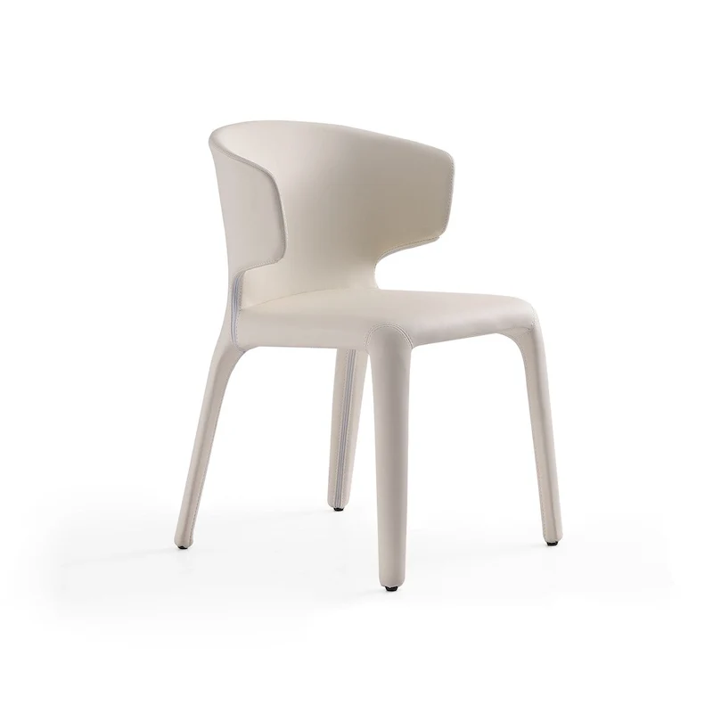 Carson Carrington Idloken Leather Upholstered Dining Chair - N/A