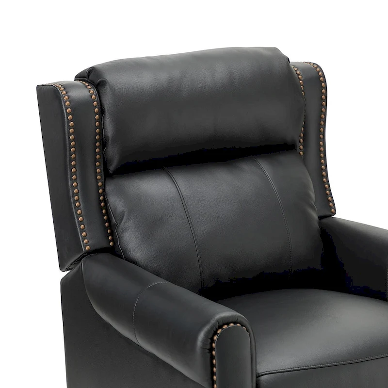 Felisa 32.48 Wide Genuine Leather Manual Recline Set of 2