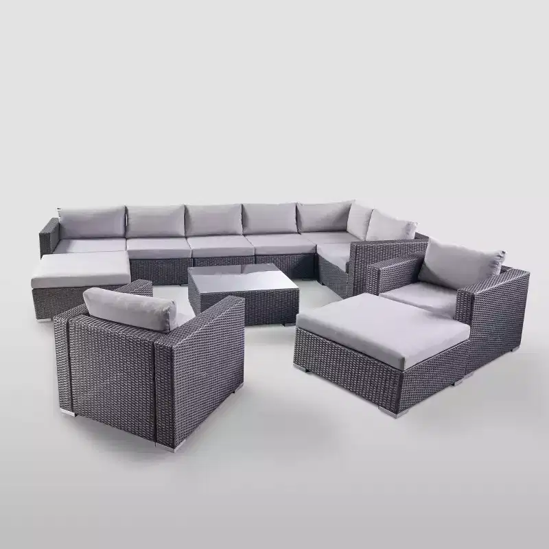 Santa Rosa 11pc Wicker Seating Set - Christopher Knight Home