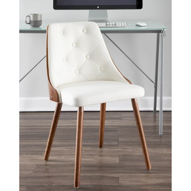 Carson Carrington Arvika Mid-century Modern Walnut Wood Dining Chair - N/A