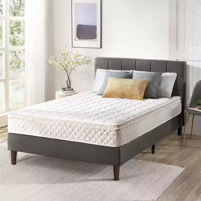 10-Inch Euro Top Pocket Spring Twin Mattress - Medium Firm