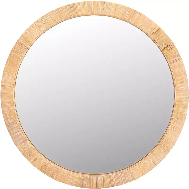 Mila Mirror - 35.8 x 35.8 - MRR9001 - Natural - Safavieh