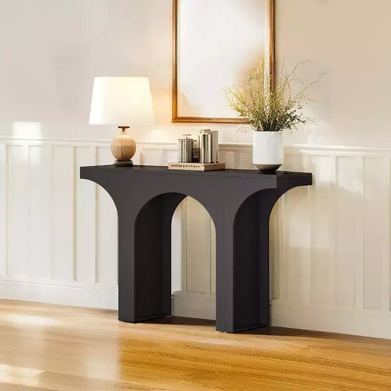 MAYEERTY Simple Minimalist Foyer Table, Stylish Non-Storage Console Table for Any Home Decor
